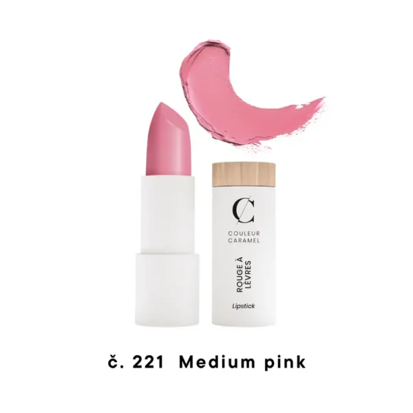 1 Couleur Caramel Bio rtěnka saténová č. 221