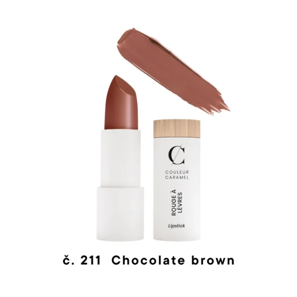 1 Couleur Caramel Bio rtěnka saténová č. 211