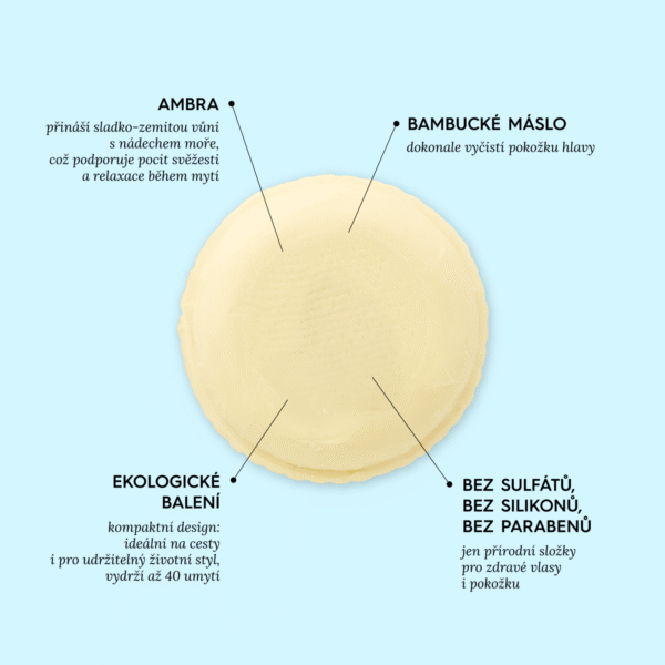 Kondicionér s Ambrou pro lesklé vlasy